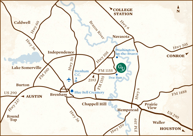 Area Map | Gates Ranch