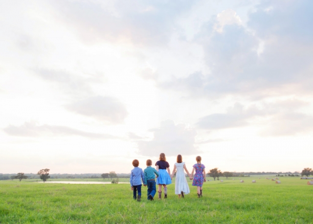 Make memories with loved ones at your faily farm in Gates Ranch.
